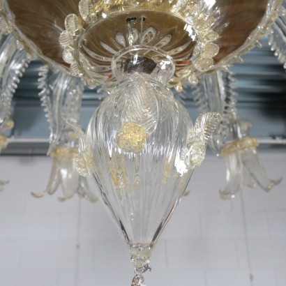Chandelier Murano Glass Italy 20th Century