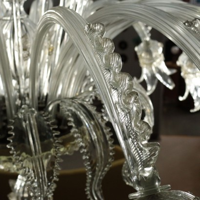 Chandelier Murano Glass Italy 20th Century