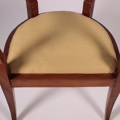 antigüedades, sillón, sillones antiguos, sillón antiguo, sillón italiano antiguo, sillón antiguo, sillón neoclásico, sillón del siglo XIX, sillón Lombard Empire