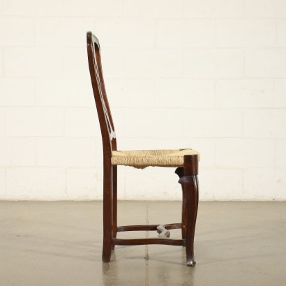 antiquariato, sedia, antiquariato sedie, sedia antica, sedia antica italiana, sedia di antiquariato, sedia neoclassica, sedia del 800,Gruppo di Sette Sedie Modenesi
