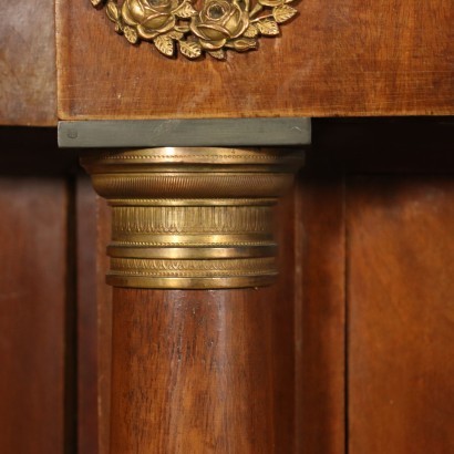 Napoleon III Bookcase Mahogany Oak - France XIX Century