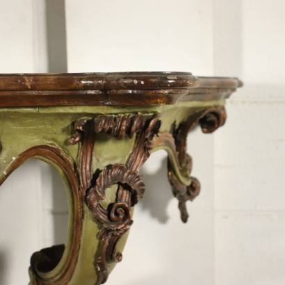 Revival Drop-Shaped Console Italy 20th Century