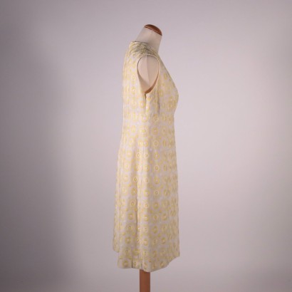 #vintage #abbigliamentovintage #abitivintage #vintagemilano #modavintage, Vintage-Kleid mit Stickerei in Weiß und% 2