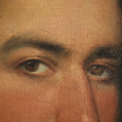 Portrait Masculin, Huile sur Toile, XIX S.