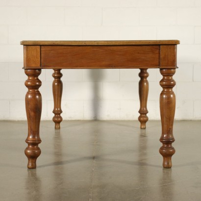 Big Table Walnut Sessile Oak Italy 19th Century