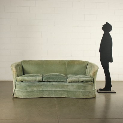 modernariato, modernariato di design, divano, divano modernariato, divano di modernariato, divano italiano, divano vintage, divano anni '60, divano design anni 60