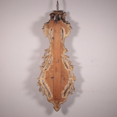 Barometer Holz Italien XVIII Jhd