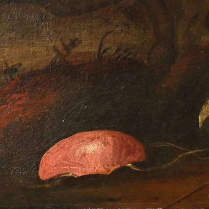 Battle Scene Oil On Canvas 17th 18th Century