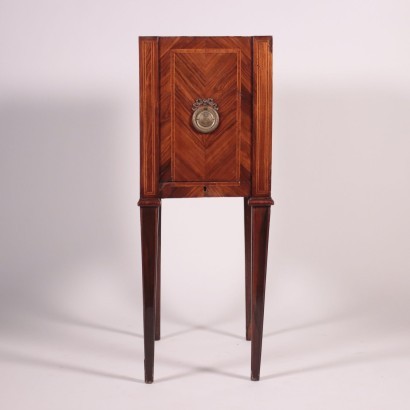 Neo-Classical Piedmontese Open Bedside Table Italy 18th Century