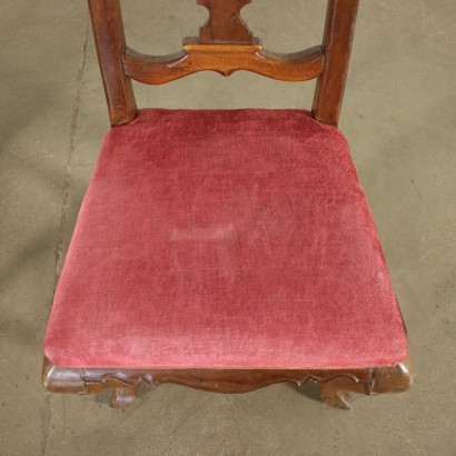 antiguo, silla, sillas antiguas, silla antigua, silla italiana antigua, silla antigua, silla neoclásica, silla del siglo XIX, par de sillas
