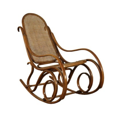 Rocking Chair Beech Austria 19th-20th Century