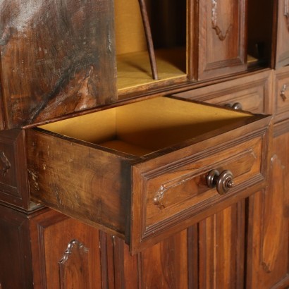 Cupboard Baroque Walnut Emilia Romagna Italy Early 18th Century