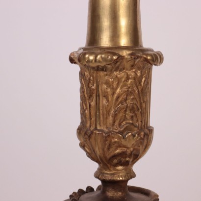 Chandelier transformée en lampe, Italie, '800.