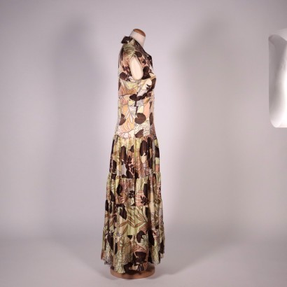 Floral dress with flounces Nico Fontana