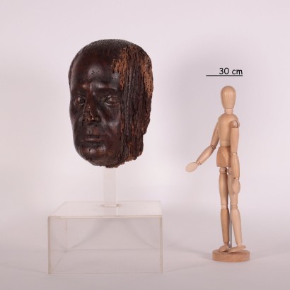 Wooden Sculpture Head