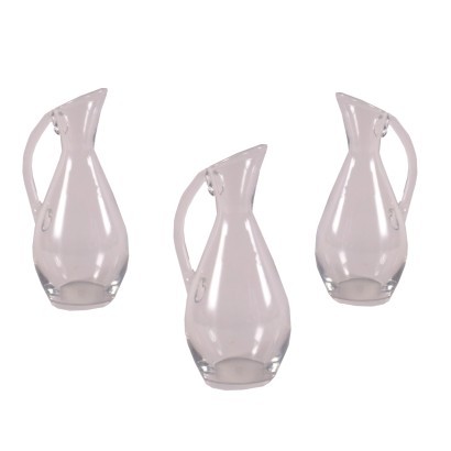 Group of 3 Baccarat Crystal Jugs - France XX-XXI Century
