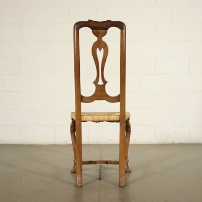 Group of 4 Chairs Walnut Modena (Italy)
