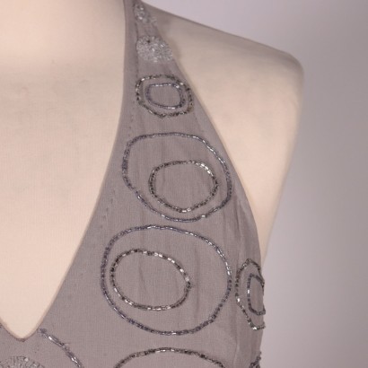 Dress Geometric Pattern Silk Milan (Italy)