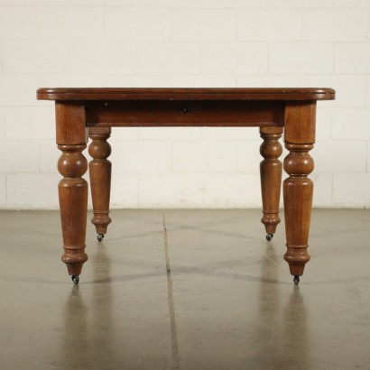 Extensible Table Sessile Oak Northern Europe 19th-20th Century
