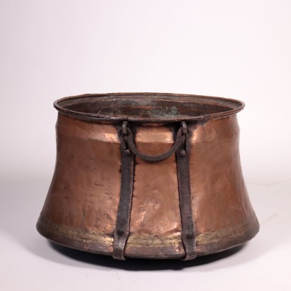 Big Copper Pot Italy 18th-19th Century
