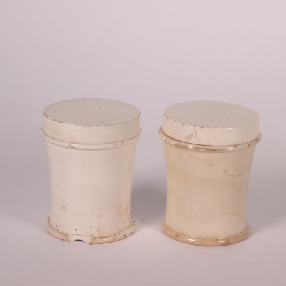 Group of Majolic Ceramic Jars Italy 19th Century