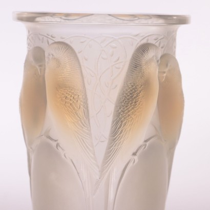 Ceylan Vase René Lalique Glass Paris France 1920s 1930s