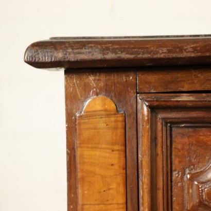 Bedside Table Made With Ancient Wood Italy 20th Century