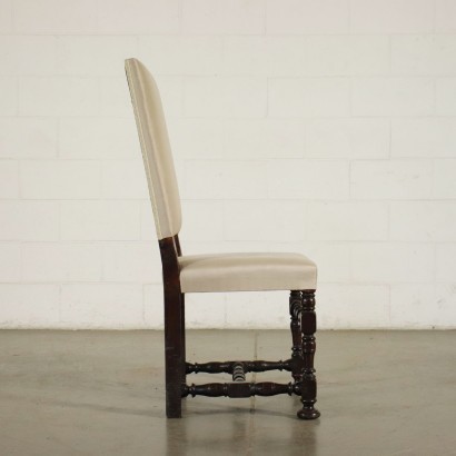 antiguo, silla, sillas antiguas, silla antigua, silla italiana antigua, silla antigua, silla neoclásica, silla del siglo XIX, grupo de seis sillones de carrete