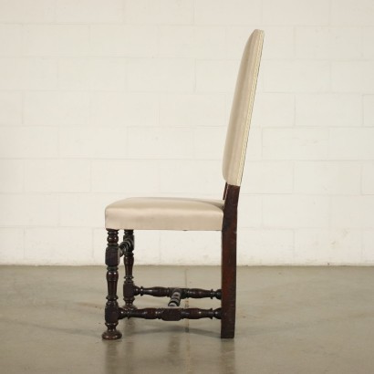antiguo, silla, sillas antiguas, silla antigua, silla italiana antigua, silla antigua, silla neoclásica, silla del siglo XIX, grupo de seis sillones de carrete