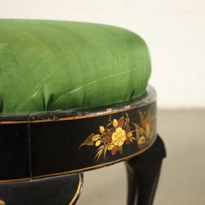 English Stool In The Style Of Chinoiserie England 19th Century