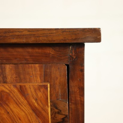 Pair of Bedside Tables Marple Walnut Italy Late 18th Century