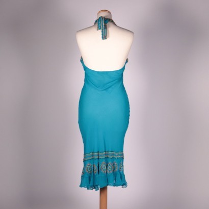 Nico Fontana Turquoise Dress with BeadsItaly