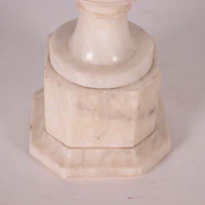 Paire de Vases Albâtre Italie 1800