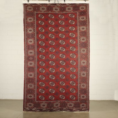 antiguo, alfombra, alfombras antiguas, alfombra antigua, alfombra antigua, alfombra neoclásica, alfombra del siglo XX, alfombra Bukhara - Turkmenistán, alfombra Bukhara - Turkmenistán