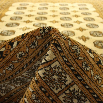 Tapis Boukhara Noeud Fin Laine - Afghanistan 1980-1990