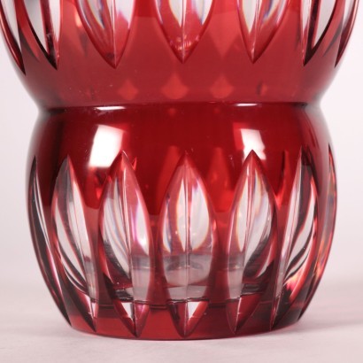 modernariato, modernariato di design, vaso, vaso modernariato, vaso di modernariato, vaso italiano, vaso vintage, vaso anni '60, vaso design anni 60,Vaso in Cristallo di Baccarat