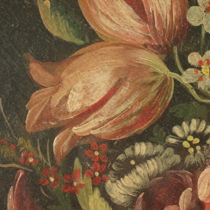 arte, arte italiano, pintura italiana del siglo XX, Naturaleza muerta con flores y calabaza