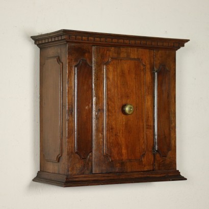 Emilian Baroque Cabinet With Wall Unit Walnut Italy 18th Century