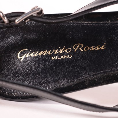 Gianvito Rossi Open Toe Sandals Leather Milan