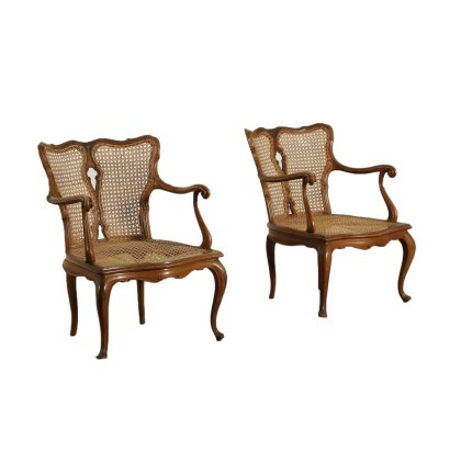 Paar Sessel im Barockstil