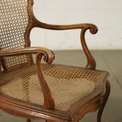 antik, Sessel, antike Sessel, antiker Sessel, antiker italienischer Sessel, antiker Sessel, neoklassizistischer Sessel, Sessel aus dem 19. Jahrhundert, Paar Sessel im Barockstil