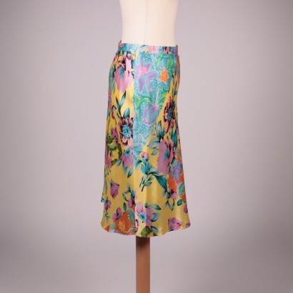 Kenzon Floral Skirt Silk France