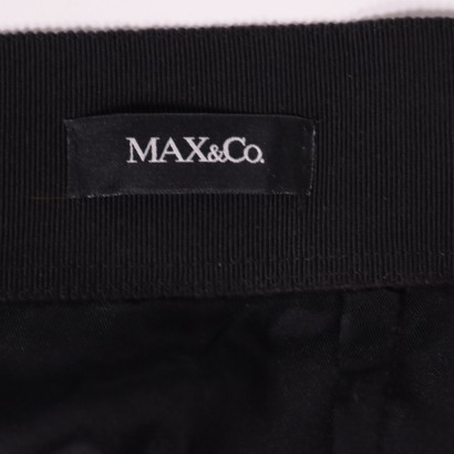 max&co., completo in pizzo, pizzo, pizzo nero, secondhand, moda, moda sostenibile, abbigliamento usato,Completo in Pizzo Nero Max&Co.