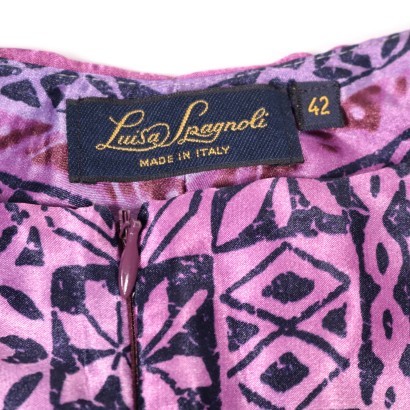Luisa Spagnoli Printed Trousers Polyester Italy