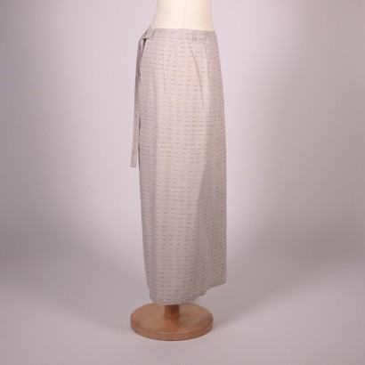 Aspesi Blu Pocket Skirt Cotton Italy