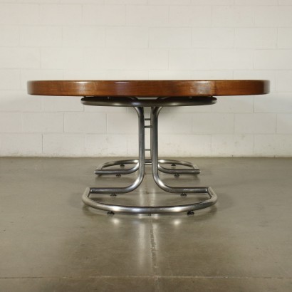 Tisch Metall Alluminium - Italien 1960er