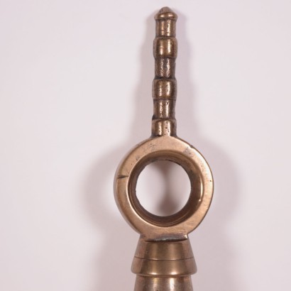 Mechanical Harpoon Towing Log Brass Porcelain ENgland 19th Century