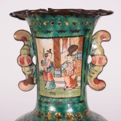 antiquariato, vaso, antiquariato vaso, vaso antico, vaso antico italiano, vaso di antiquariato, vaso neoclassico, vaso del 800,Coppia di Vasi a Balaustro