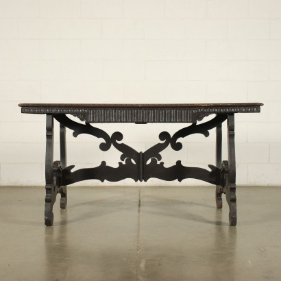 antiguo, mesa, mesa antigua, mesa antigua, mesa italiana antigua, mesa antigua, mesa neoclásica, mesa del siglo XIX, mesa Fratino Noerinascimento