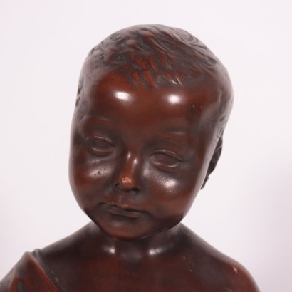 Buste d'Enfant Terre Cuite - Signa (Italie) Premier '900